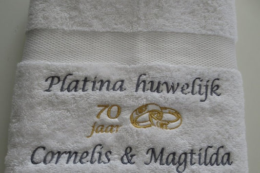 Platina huwelijk cadeau | 70 jaar getrouwd