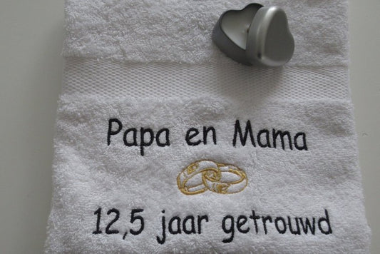 Papa en Mama .. jaar getrouwd – trouwdag cadeau ouders