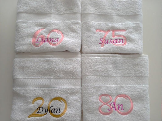 55 jaar cadeau met naam en leeftijd