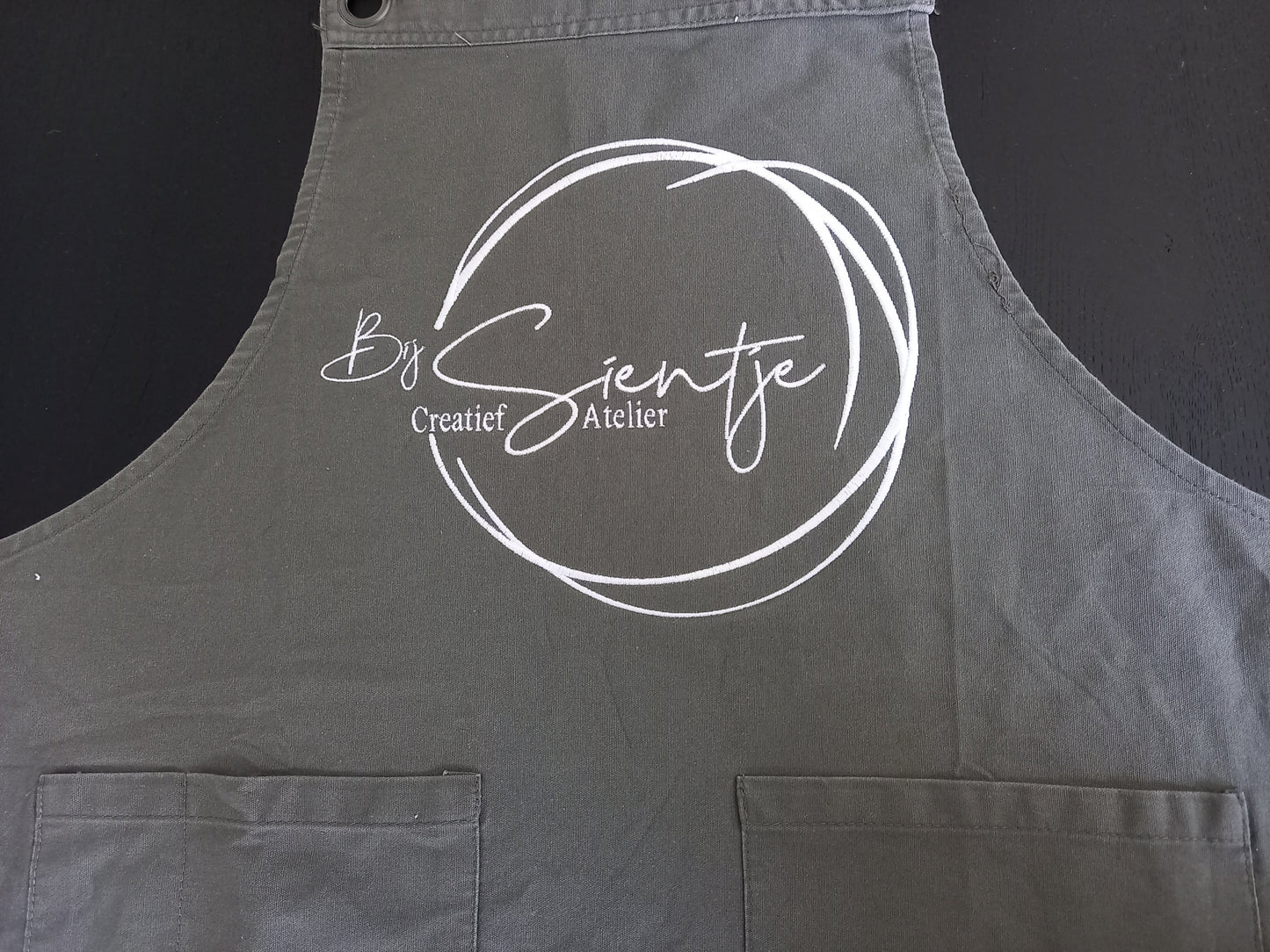 Schort met logo Keukenschort, BBQ schort, en Wijnschortjes