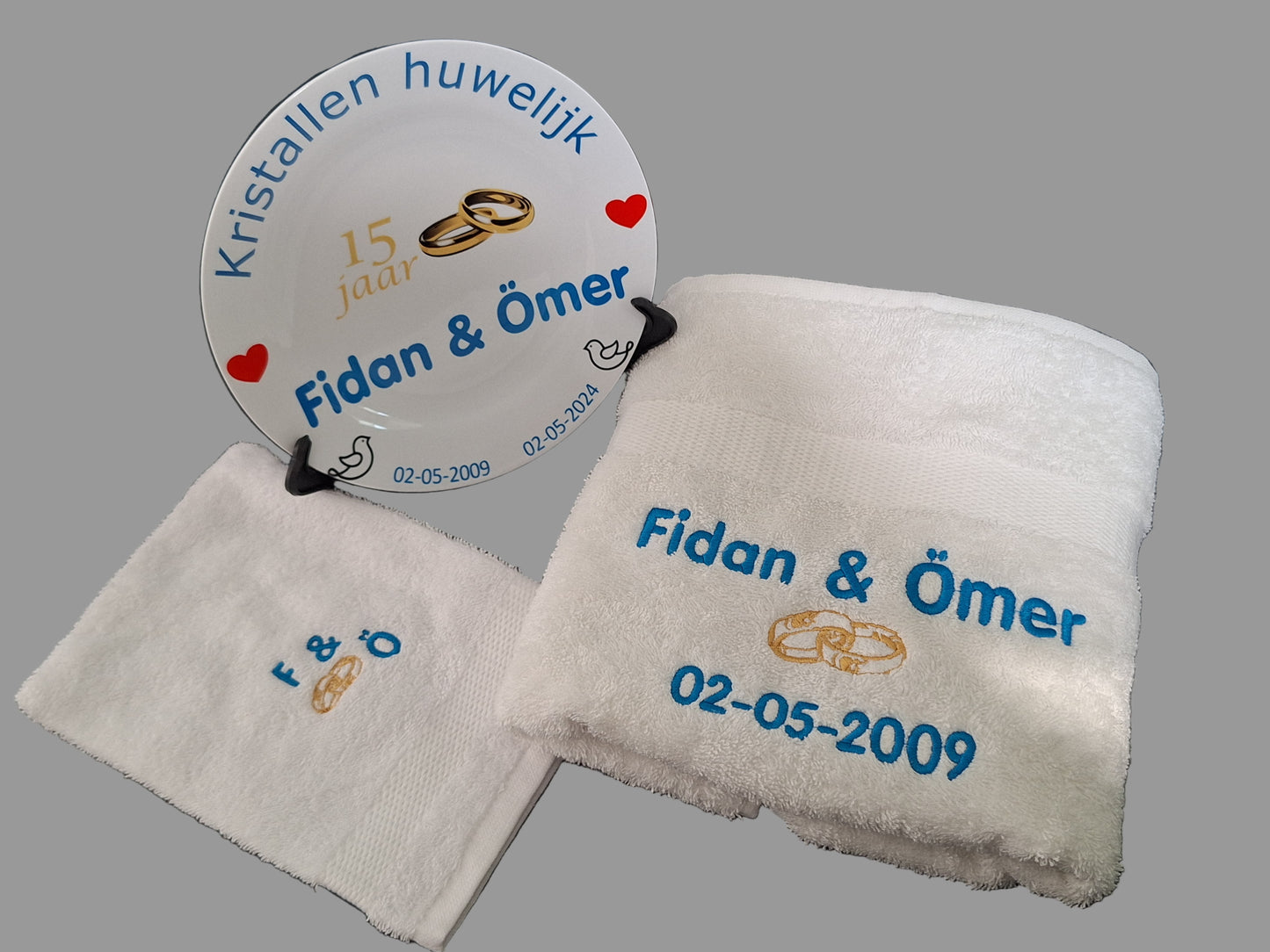 15 jaar Trouwdag cadeau Kristallen huwelijk