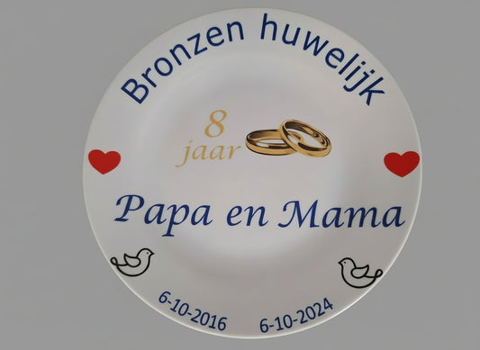 Trouwdag cadeau voor Opa en Oma