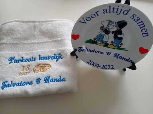 Tukoois huwelijk cadeau | 18 jaar getrouwd