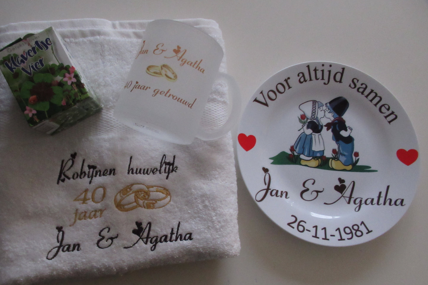 Voor altijd Samen Sierbord