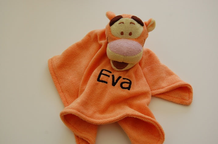 Teigertje knuffeldoek met Naam