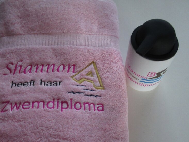 Zwemdiploma A cadeau met Naam
