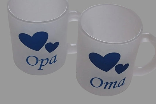 Mok voor Opa en Oma met Naam