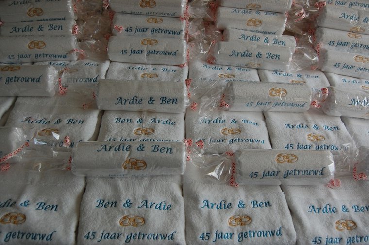 40 jaar getrouwd cadeau met namen