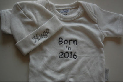 Romper met naam - Gepersonaliseerd Cadeau - In-house Geborduurd