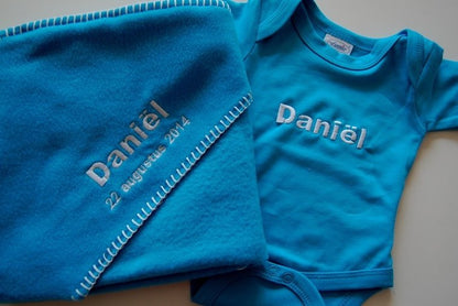 Romper met naam - Gepersonaliseerd Cadeau - In-house Geborduurd