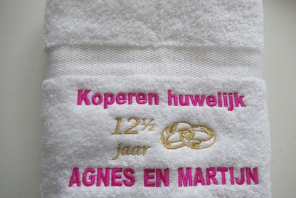 Koperen huwelijk cadeau | 12,5 jaar getrouwd 