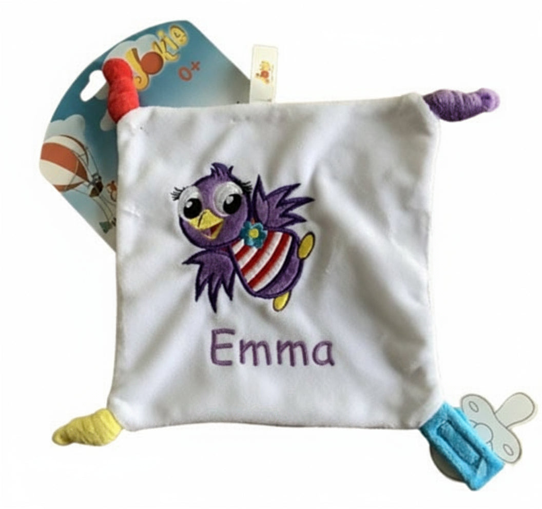 Labeldoekje Jet met Naam – Efteling knuffeldoek