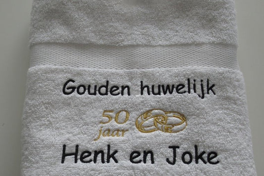 Gouden huwelijk cadeau | 50 jaar getrouwd