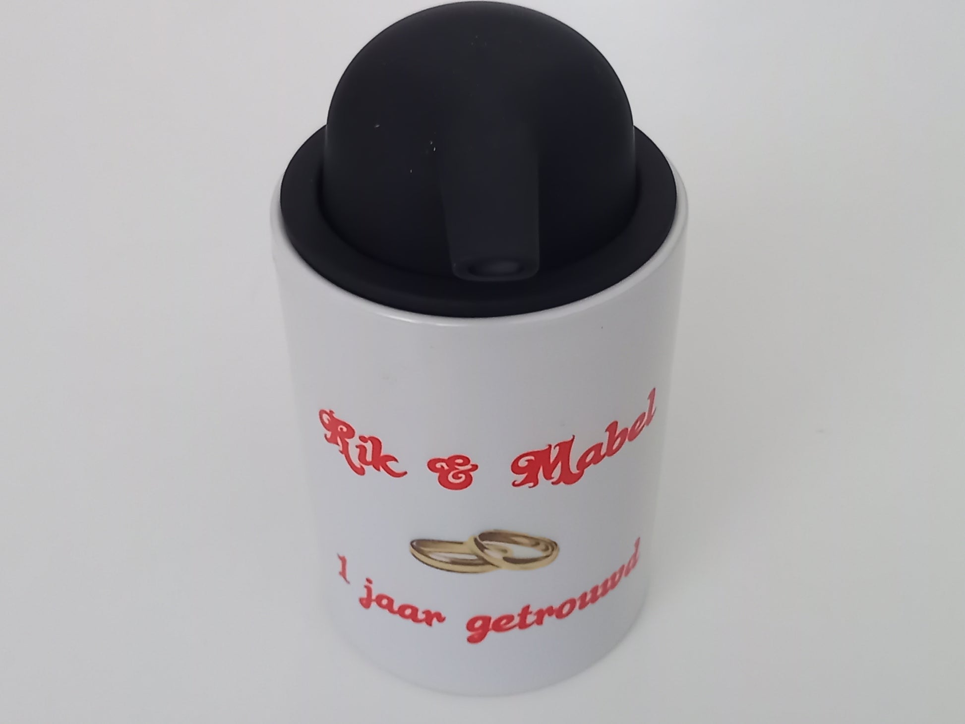 Jubileum Zeeppomp met Namen - Gepersonaliseerd Cadeau - In-house Geborduurd