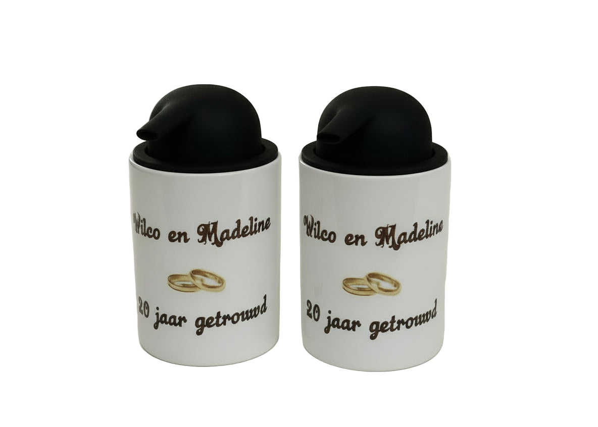 Jubileum Zeeppomp met Namen - Gepersonaliseerd Cadeau