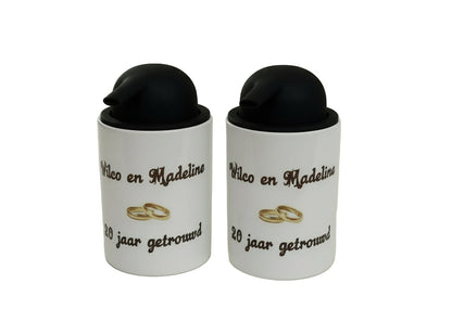 Jubileum Zeeppomp met Namen - Gepersonaliseerd Cadeau