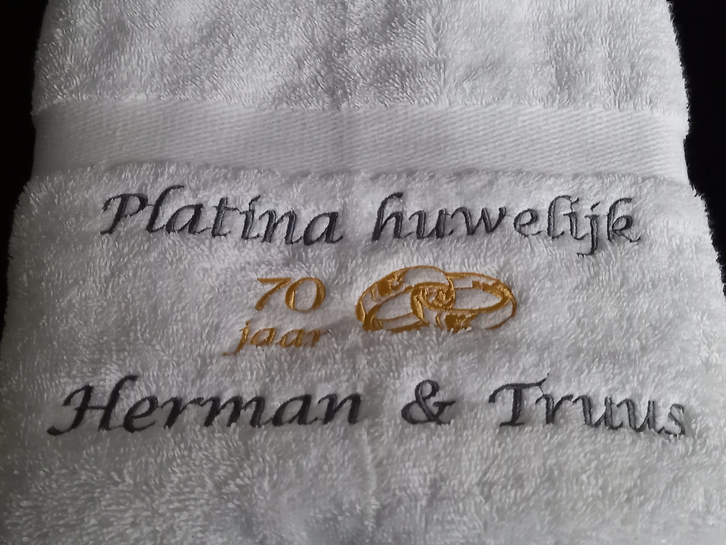 Platina huwelijk cadeau | 70 jaar getrouwd