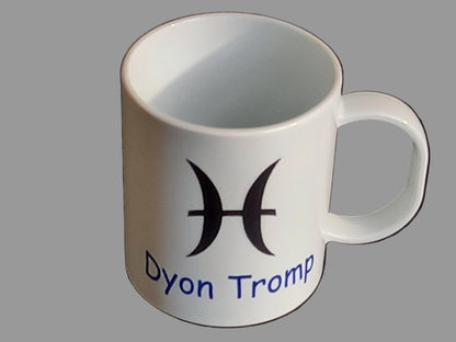 Koffiemok met Naam en Sterrenbeeld - Gepersonaliseerd Cadeau - In-house Geborduurd
