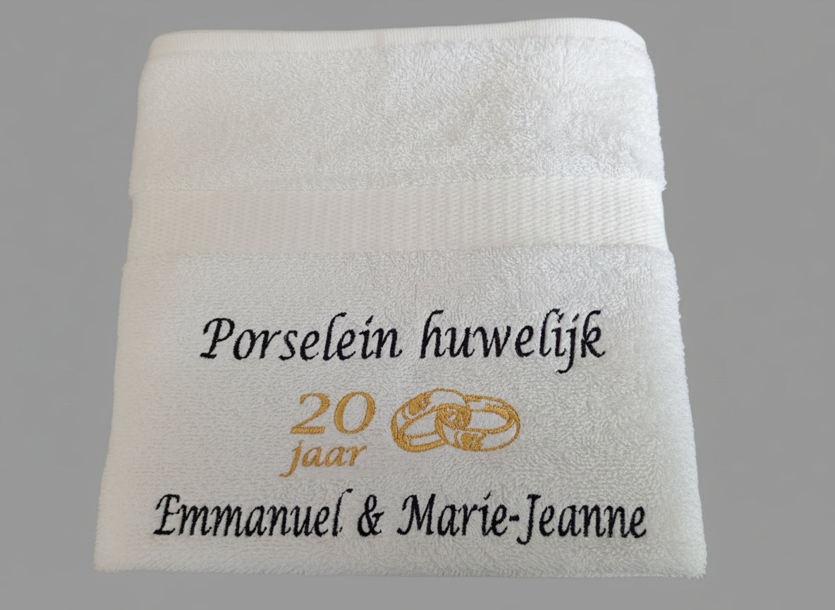 Porselein huwelijk cadeau | 20 jaar getrouwd