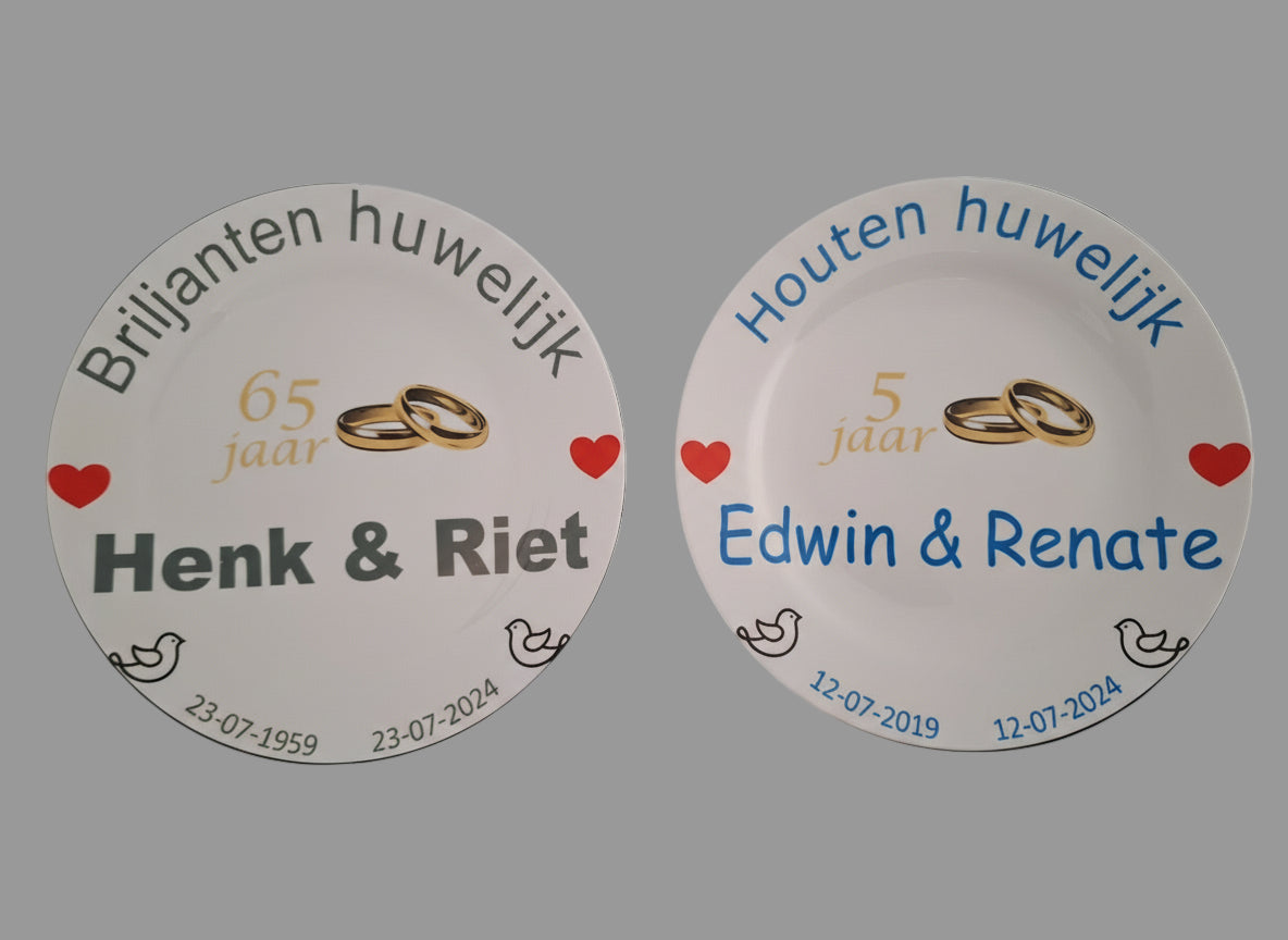 65 jaar Trouwdag cadeau Briljanten huwelijk