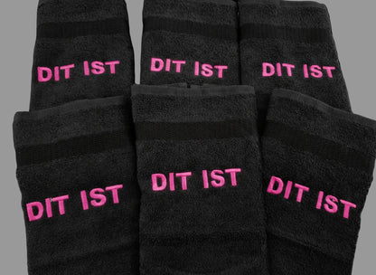 Gastendoek met naam of tekst - Gepersonaliseerd Cadeau - In-house Geborduurd