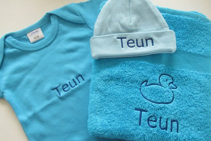 Romper met naam - Gepersonaliseerd Cadeau - In-house Geborduurd