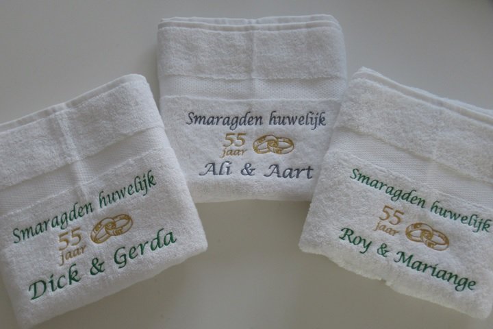 Smaragden huwelijk cadeau | 55 jaar getrouwd