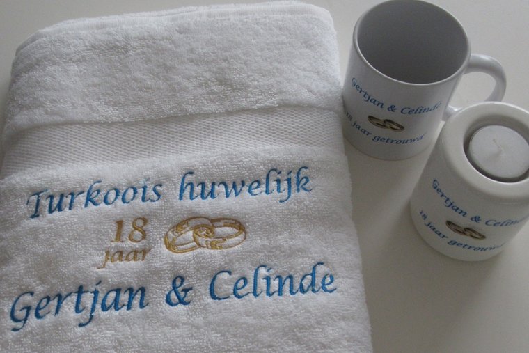 Tukoois huwelijk cadeau | 18 jaar getrouwd