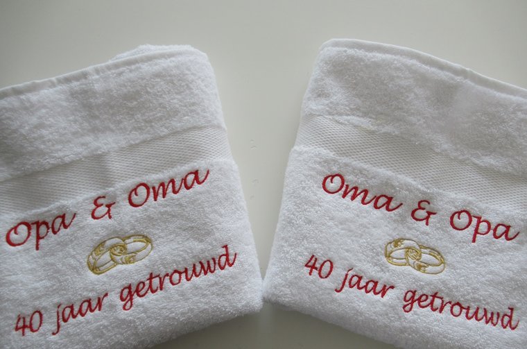 Opa en Oma zoveel jaar getrouwd cadeau - Persoonlijk en Warm