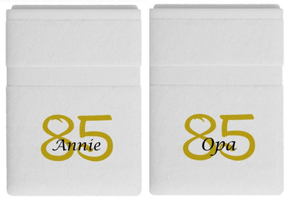85 jaar cadeau met naam en leeftijd - Gepersonaliseerd Cadeau -