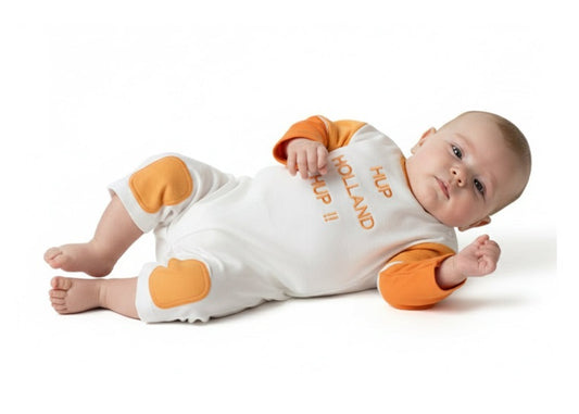 Baby kleding oranje Hup Holland Hup