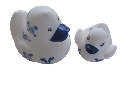 Badeendjes Delfts blauw met typisch Hollandse afbeeldingen