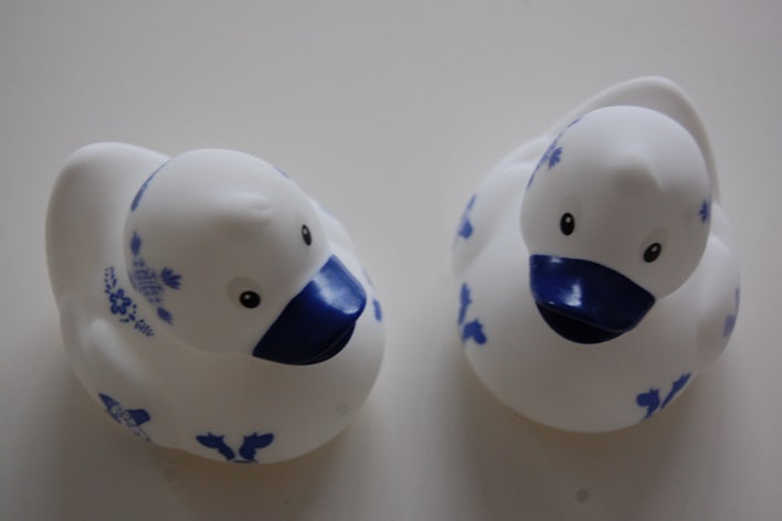 Badeend Delftsblauw 