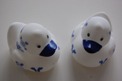 Badeend Delftsblauw 