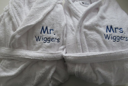 Volwassen Badjas met Logo - Gepersonaliseerd Cadeau - In-house Geborduurd