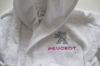 Badjas met naam en logo - Gepersonaliseerd Cadeau - In-house Geborduurd