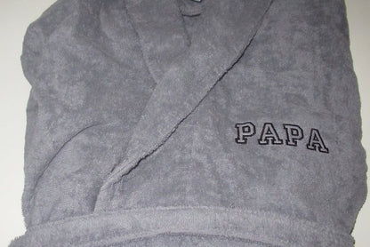 Volwassen Badjas met Logo - Gepersonaliseerd Cadeau - In-house Geborduurd