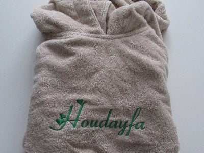 Badponcho met Naam - Kinderponcho Strand & Zwembad - Gepersonaliseerd Cadeau - In-house Geborduurd