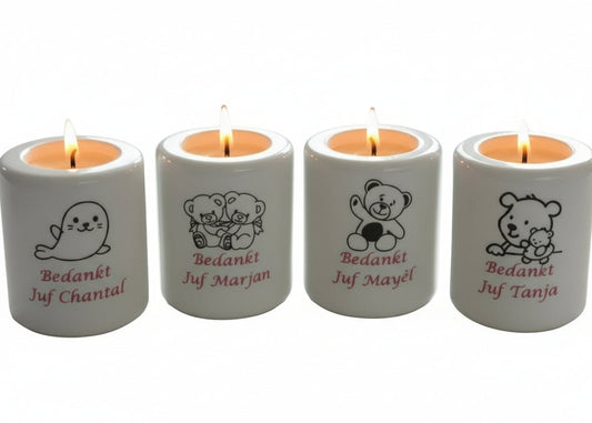 Bedank juf cadeau met naam