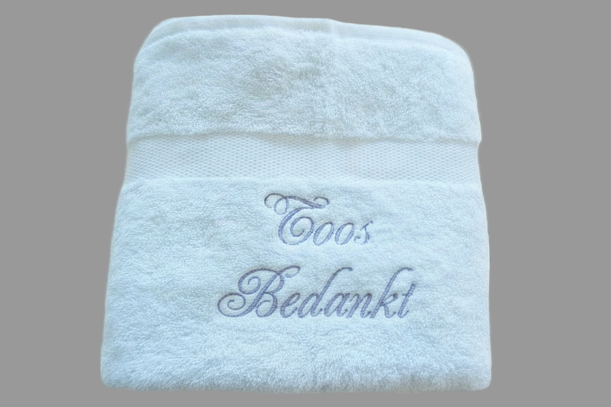 Bedank je Juf op een originel manier! | Borduurkado | 