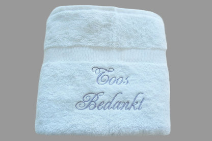 Bedank je Juf op een originel manier! | Borduurkado | 