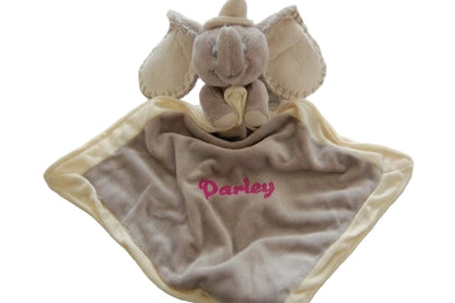 Dombo knuffeldoek met Naam - Gepersonaliseerd Cadeau - In-house Geborduurd