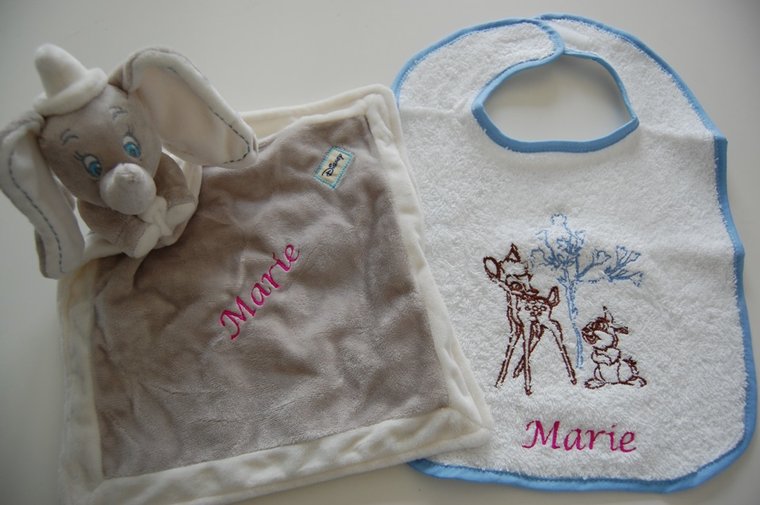 Dombo knuffeldoek met Naam