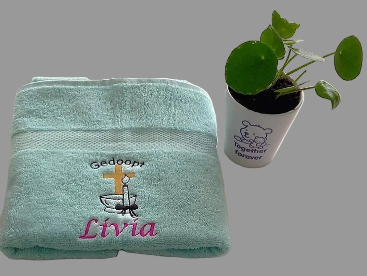 Gepersonaliseerd doopcadeau