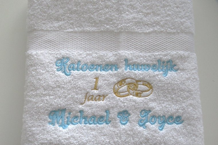 Zoek je iets van katoen voor jullie katoenen huwelijk? Wij hebben het al!