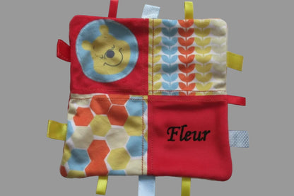 Disney Labeldoekje met Naam - Gepersonaliseerd Cadeau - In-house Geborduurd