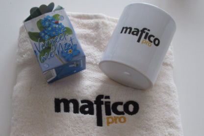 Bloempot met logo - Gepersonaliseerd Cadeau - In-house Geborduurd