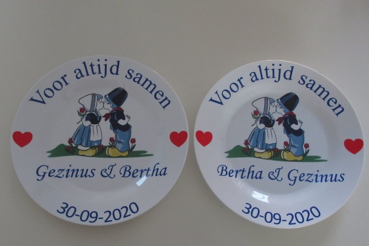 Voor altijd Samen Sierbord