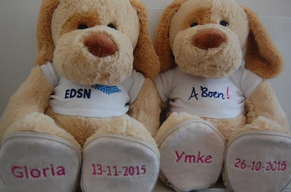 Knuffels met Logo - Gepersonaliseerd Cadeau - In-house Geborduurd