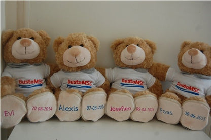 Knuffels met Logo - Gepersonaliseerd Cadeau - In-house Geborduurd